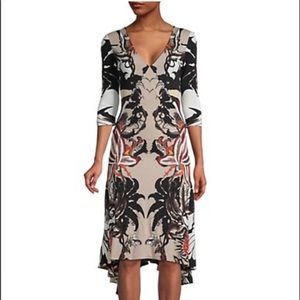 ROBERTO CAVALLI Ornate Floral Dress